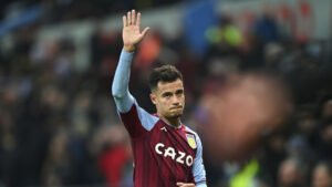 Philippe Coutinho no Aston Villa (Divulgação)
