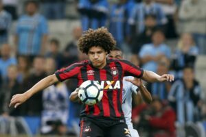 Felipe Gedoz no Athletico em 2017