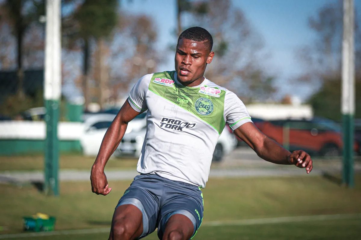 Nathan in Coritiba training Photo William Griebeler - Coritiba