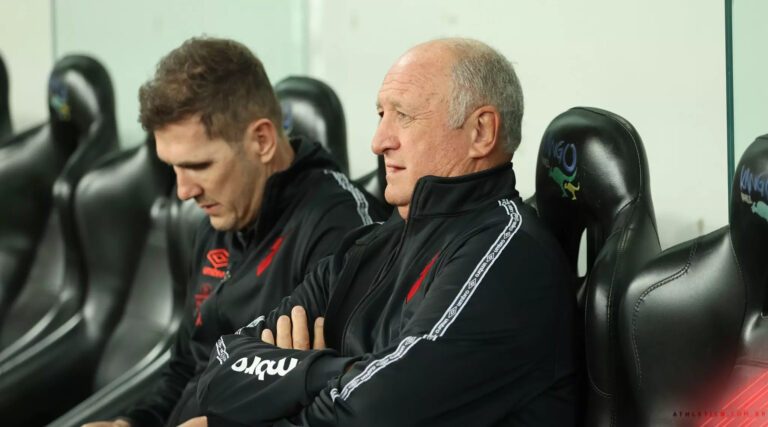 Felipao como tecnico do Athletico