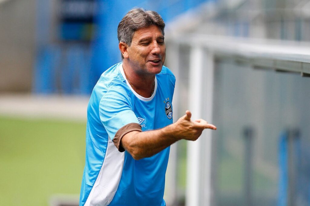 Técnico Renato Portaluppi no Grêmio