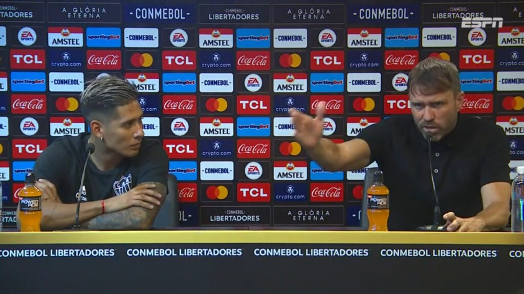 Coudet em Coletiva de Imprensa