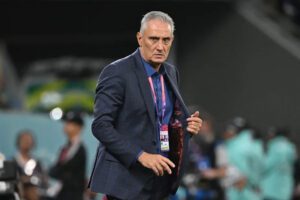Tite no comando da Seleção Brasileira em 2022