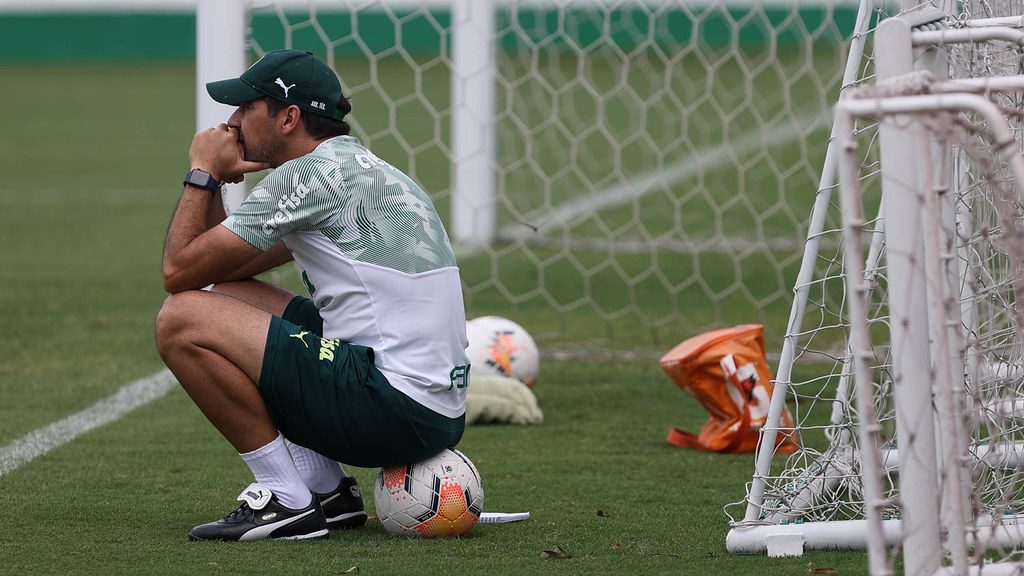 Abel Ferreira em Treino do Palmeiras