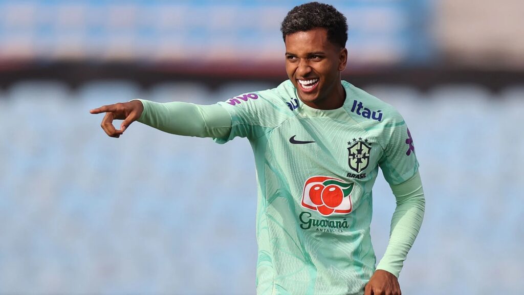 Rodrygo na seleção brasileira