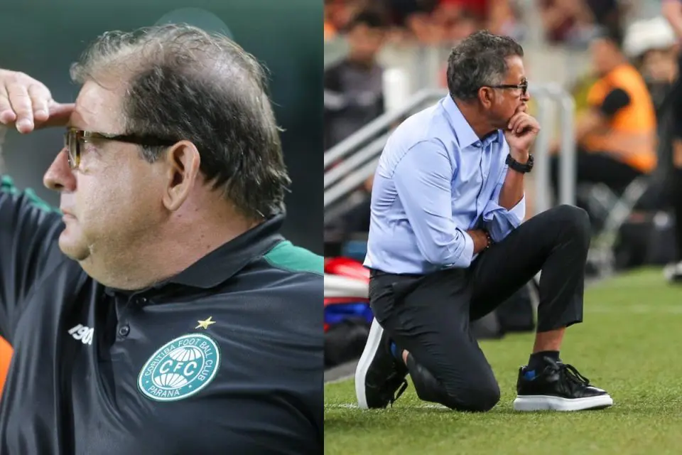 Técnicos do Atletiba, Osorio e Guto Ferreira se cruzaram apenas uma vez