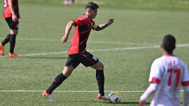 Kawan na categoria de base do Athletico