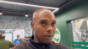 Fernandinho em entrevista após empate do Athletico por 1 a 1 contra o Juventude pelo Campeonato Brasileiro 2024