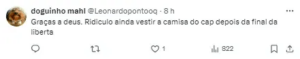 Torcida do Athletico falando sobre a saída de Pedro Henrique para o Bragantino