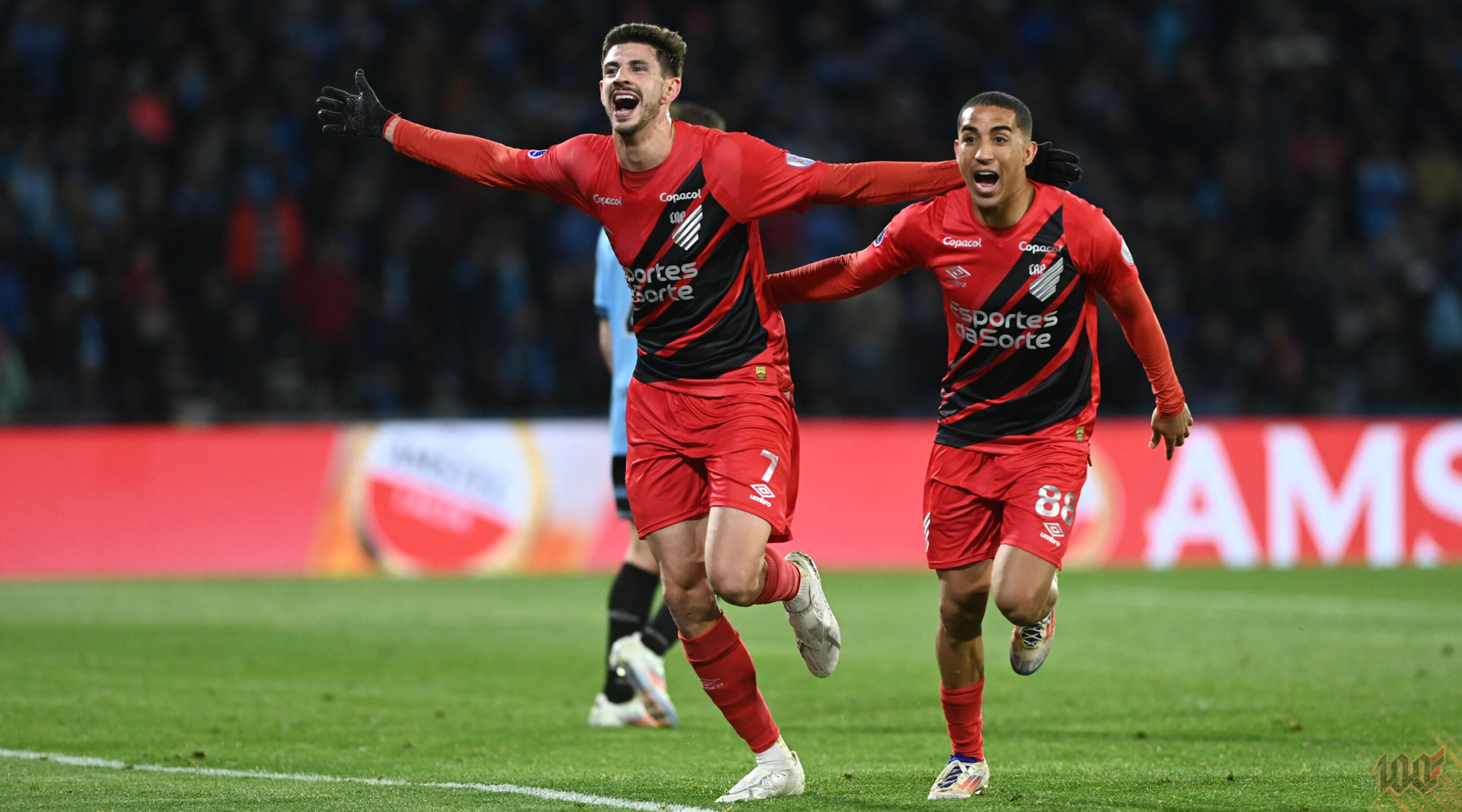 Di Yorio em jogo pelo Athletico Paranaense em 2024