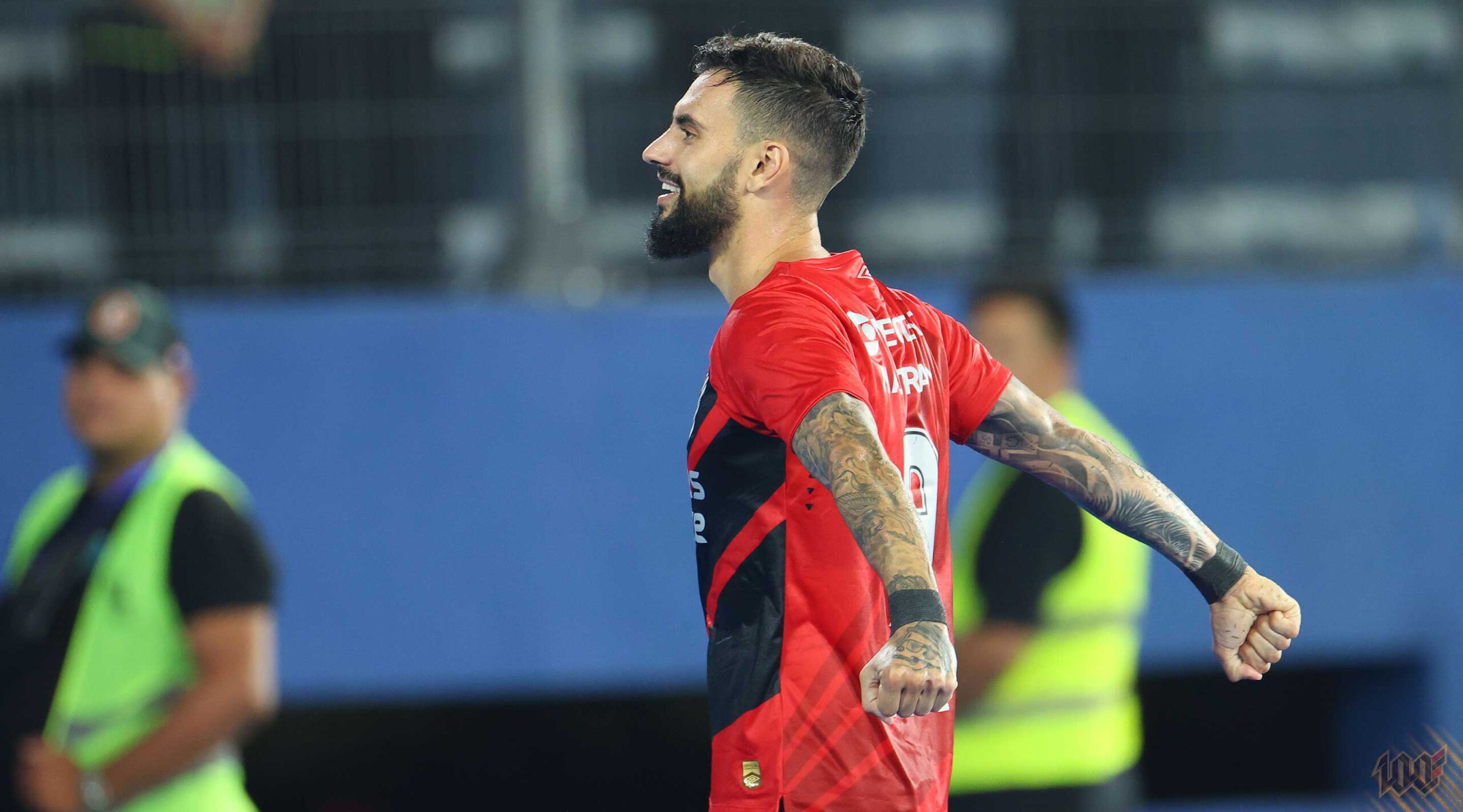 Mastriani em jogo pelo Athletico Paranaense em 2024