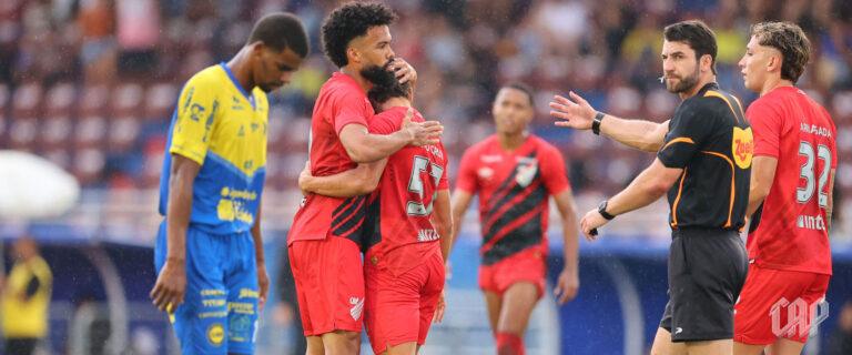 Falcão no Athletico em partida contra o Andraus no Paranaense 2025