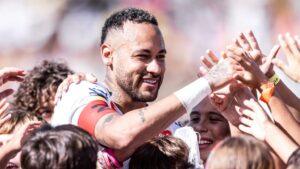 Neymar no Santos em 2025