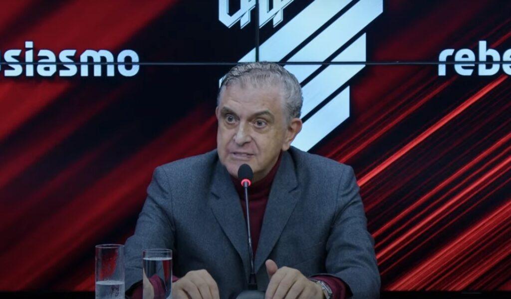 Athletico-PR desmente contratação de executivo para cargo de CEO