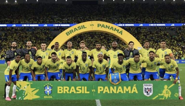 Official Photo of Brazil x Panama