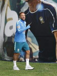 Neymar Brazilian national team training 2026