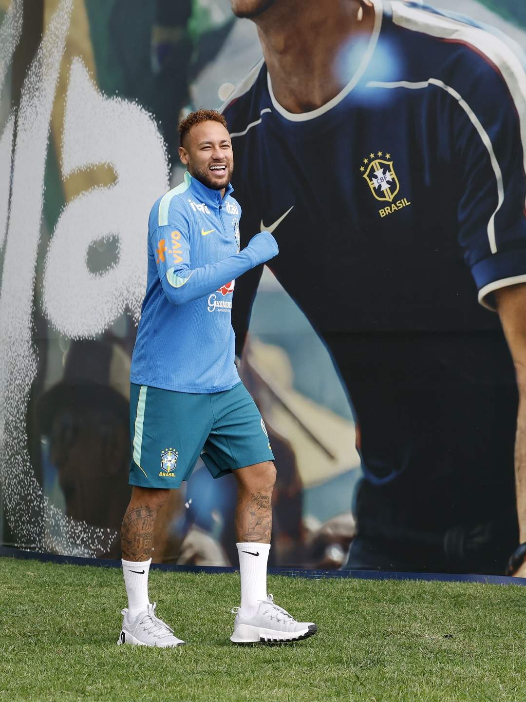 Neymar Brazilian national team training 2026