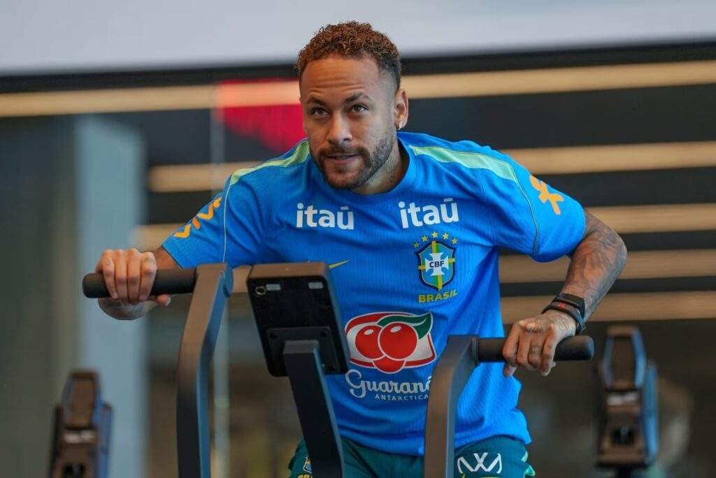 Neymar não treina e outros três titulares do Brasil também não aparecem para treinar